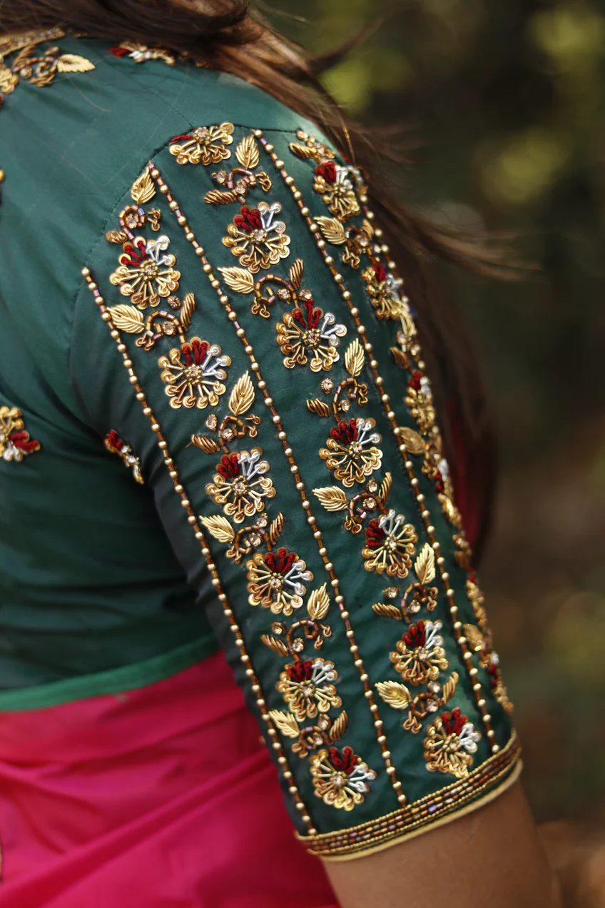 Heritage Style Aari Blouse